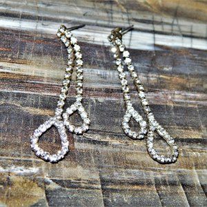 Shadazzle Drop Rhinestone Earrings
